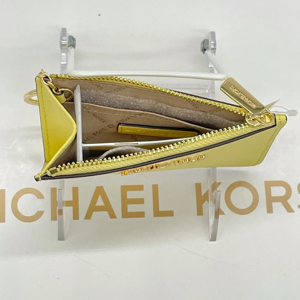 Michael Kors Small Top Zip Coinpouch Wallet